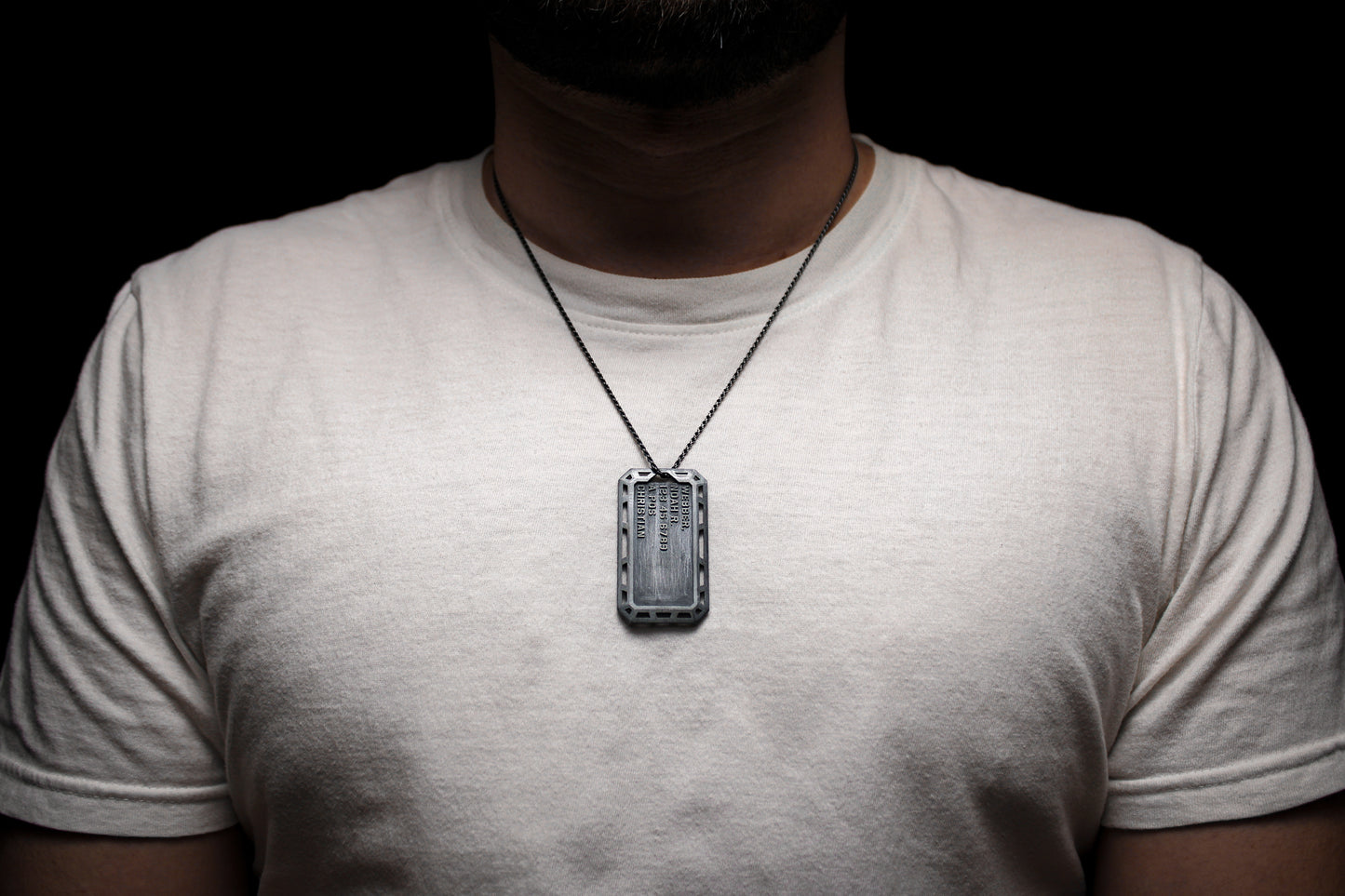 CUSTOM ISOGRID DOG TAG PENDANT