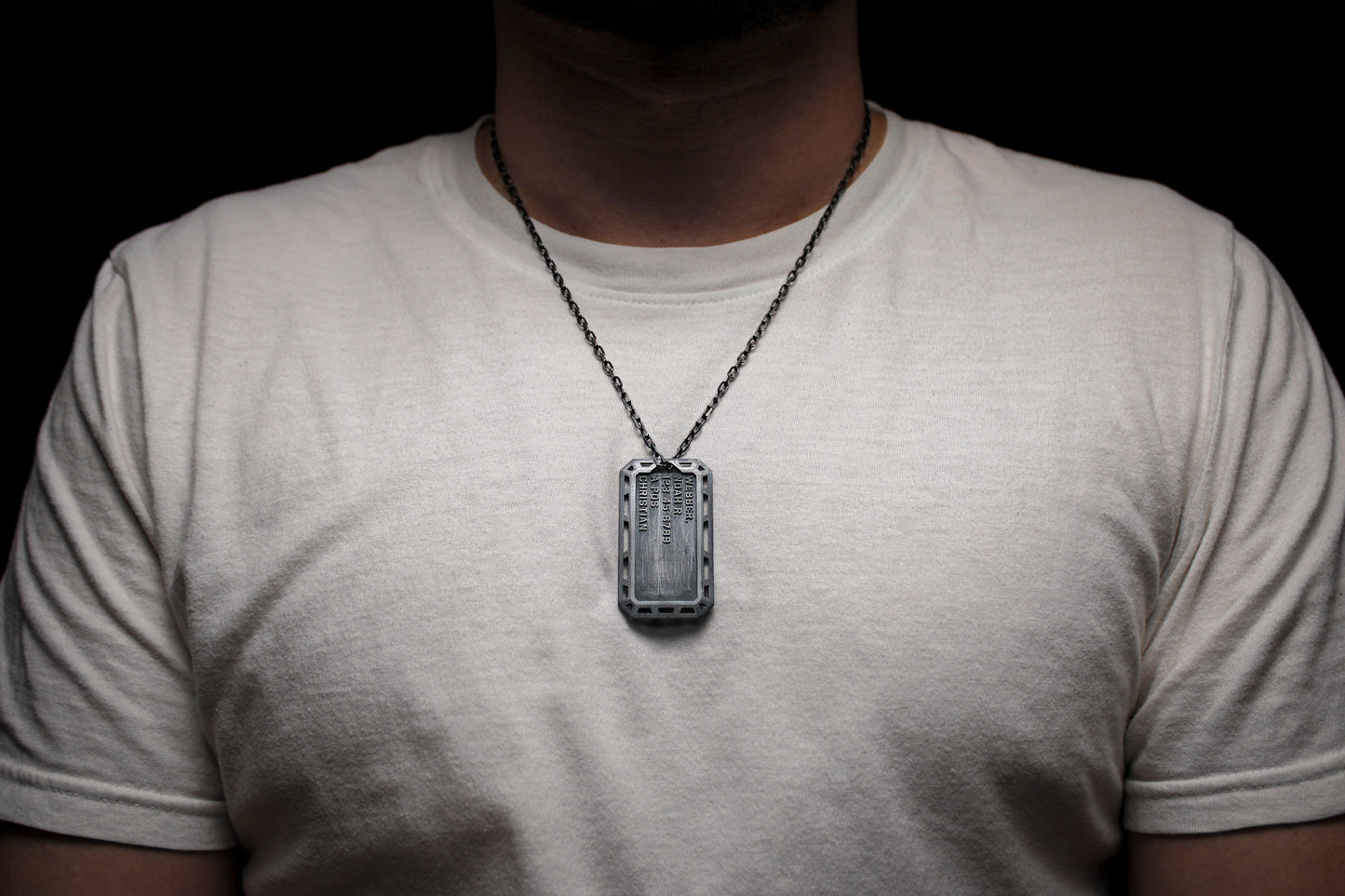 CUSTOM ISOGRID DOG TAG PENDANT