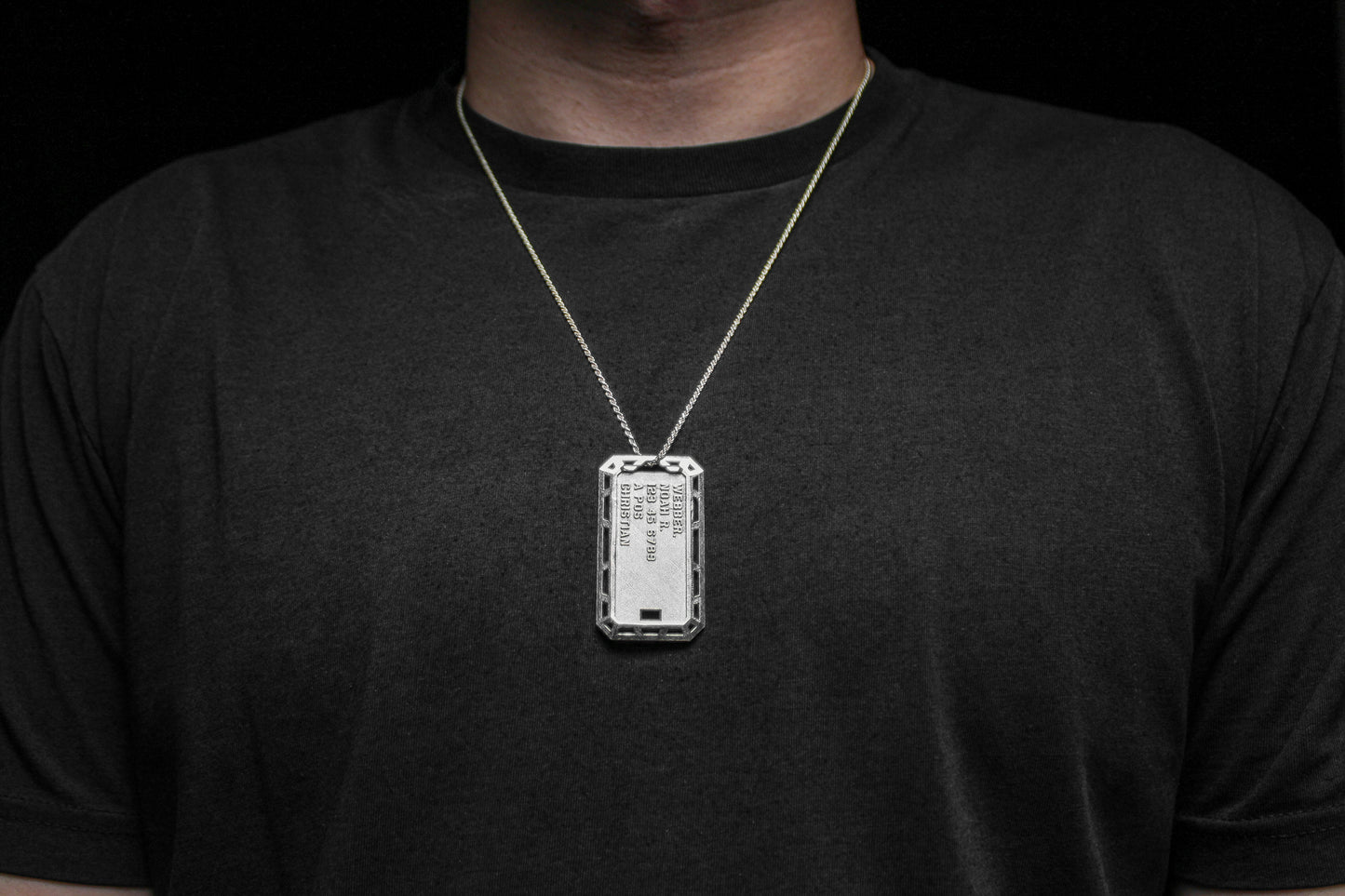 ISOGRID DOG TAG PENDANT + COVER