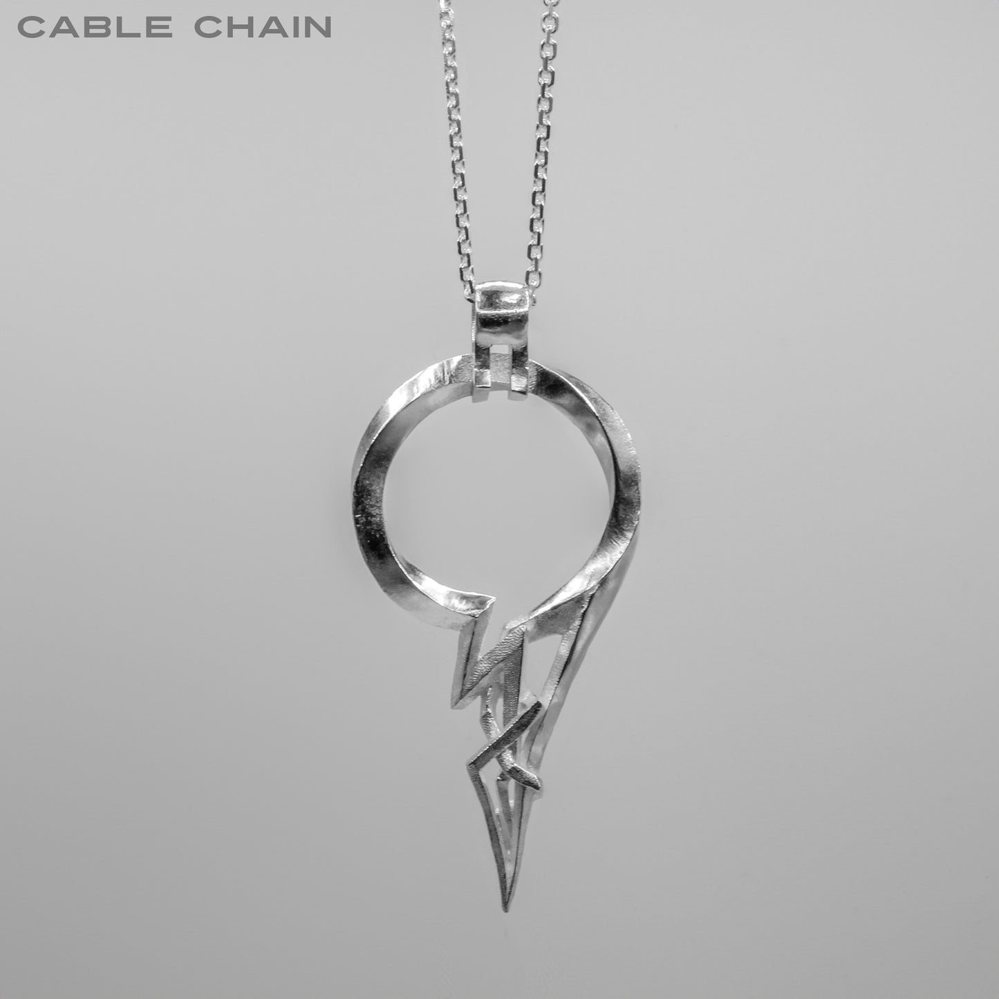 [POLISHED] INVERSE GAIN PENDANT