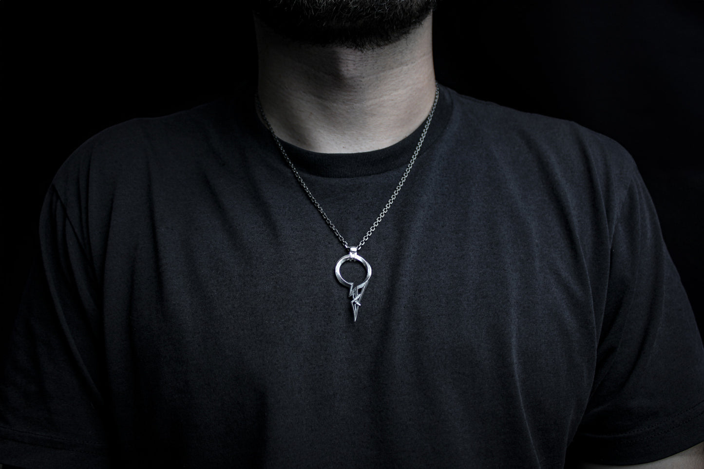 [POLISHED] INVERSE GAIN PENDANT