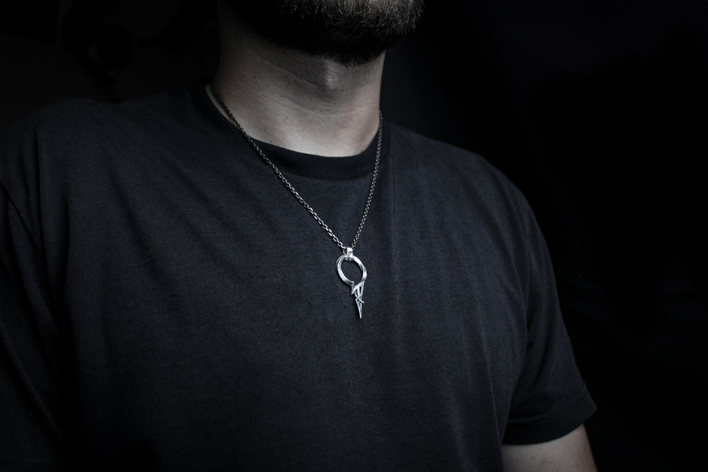 [POLISHED] INVERSE GAIN PENDANT