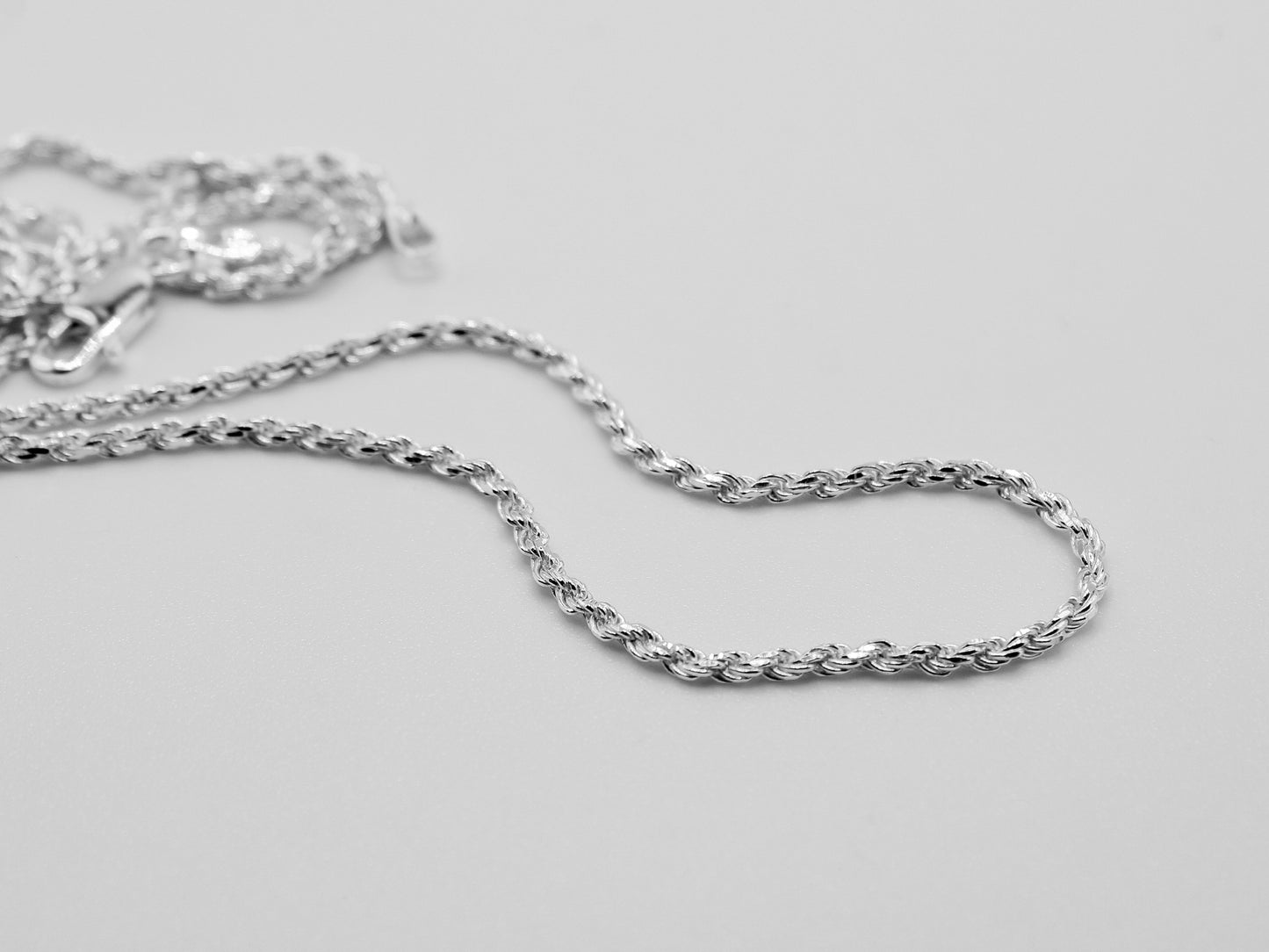 1.5mm (030) Polished Rope Chain