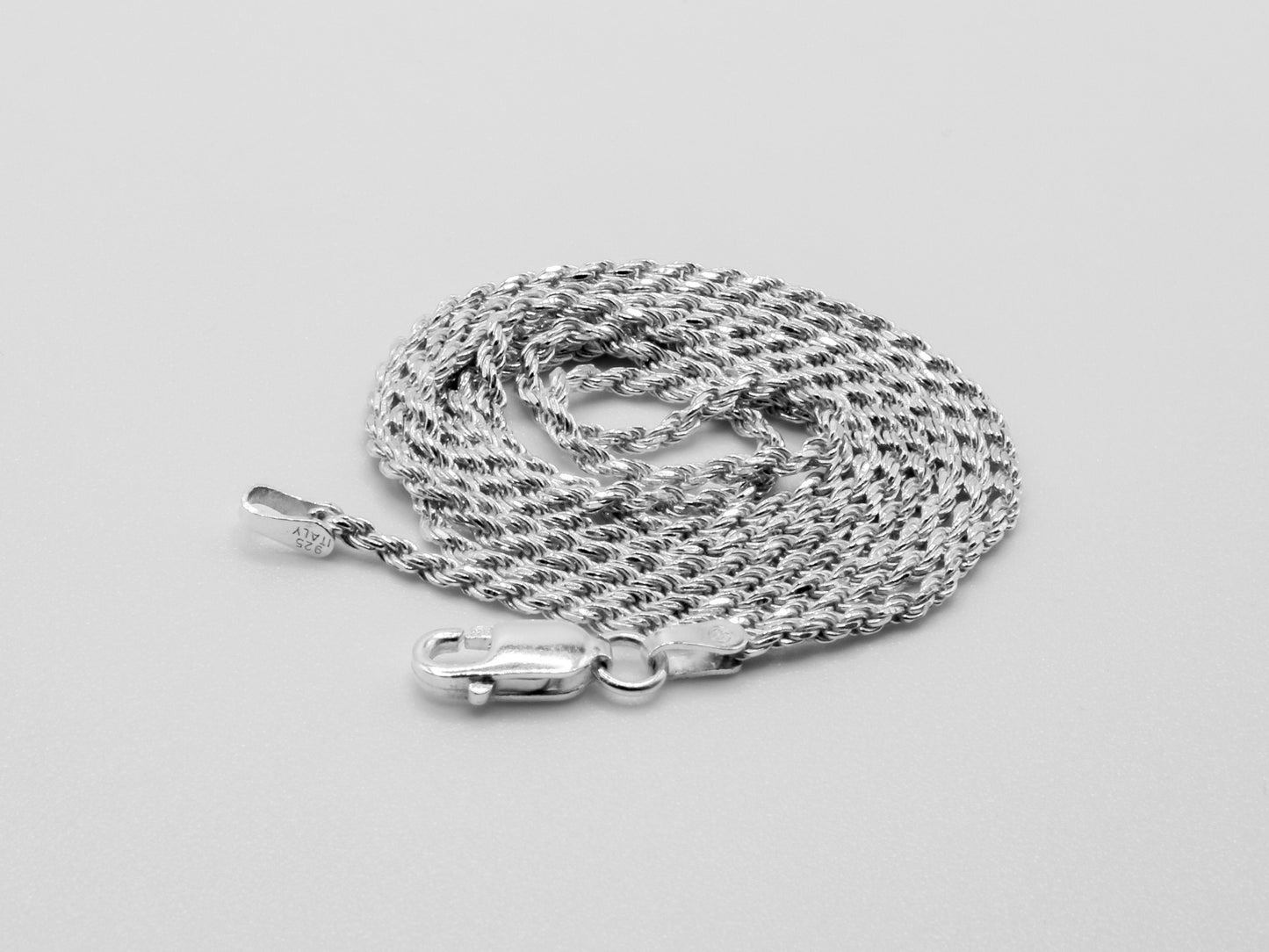 1.5mm (030) Polished Rope Chain